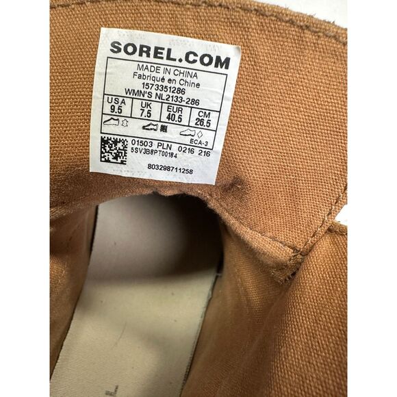 Sorel Women's Out N About Women's Size US 9.5 Leather Waterproof Duck Boots - Picture 9 of 13